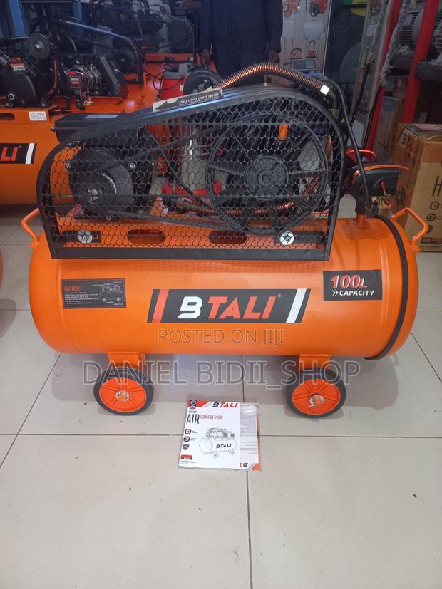 Bt100 Bdac Belt Driven Compressor 100ltrs 3hp 8bar - main view