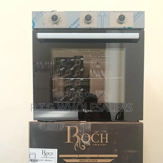 Silver Roch 78l Oven – Double Glass Convection Built-In