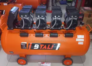 Bt200 Ofac Oil Free 4hp 200 LTRS 4 Block Compressor Silent