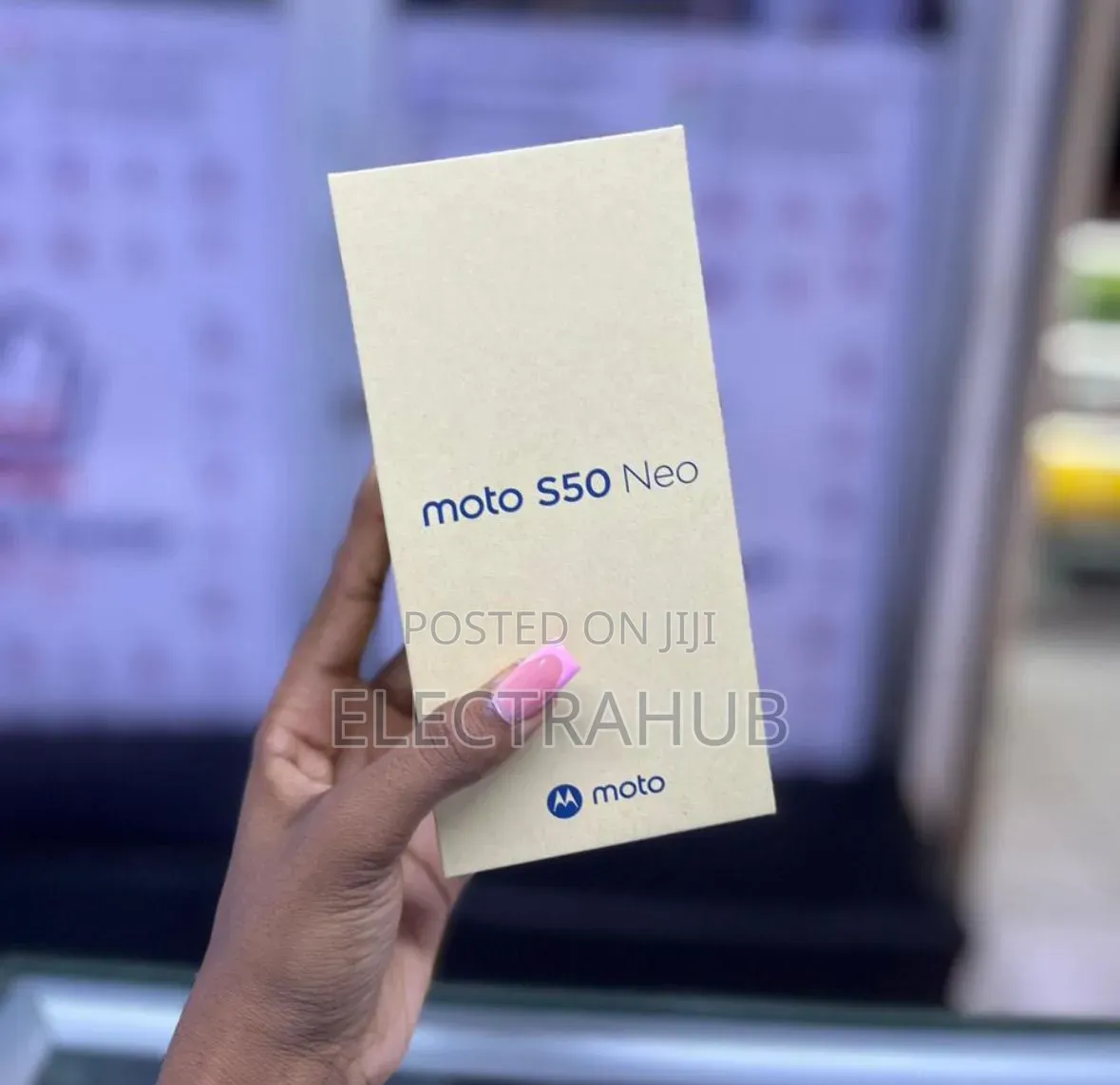 New Motorola Moto S50 256 GB Black