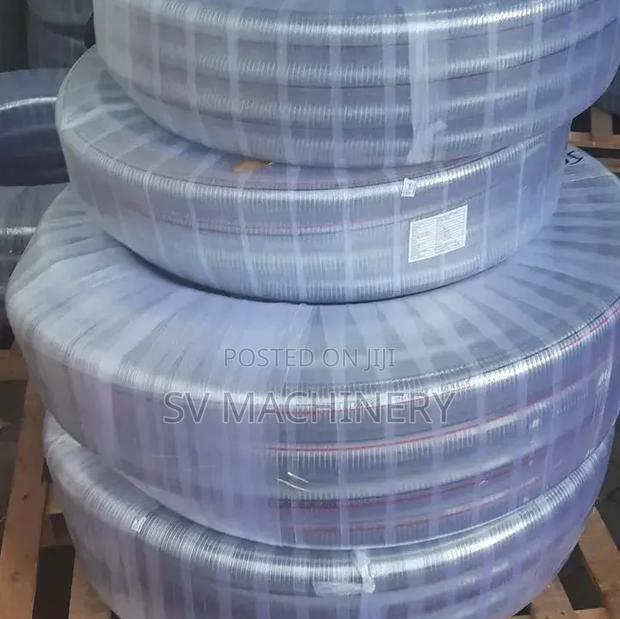 Heavy Duty 2" 30m Clear Wired Suction Pipe - main view
