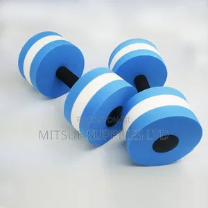 Pair of Eva Foam Aquatic Exercise Dumbbells for Water Aerobics