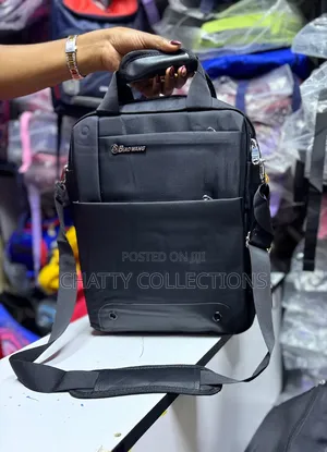 Black Medium Shoulder/Messenger/Casual/Retro Bag