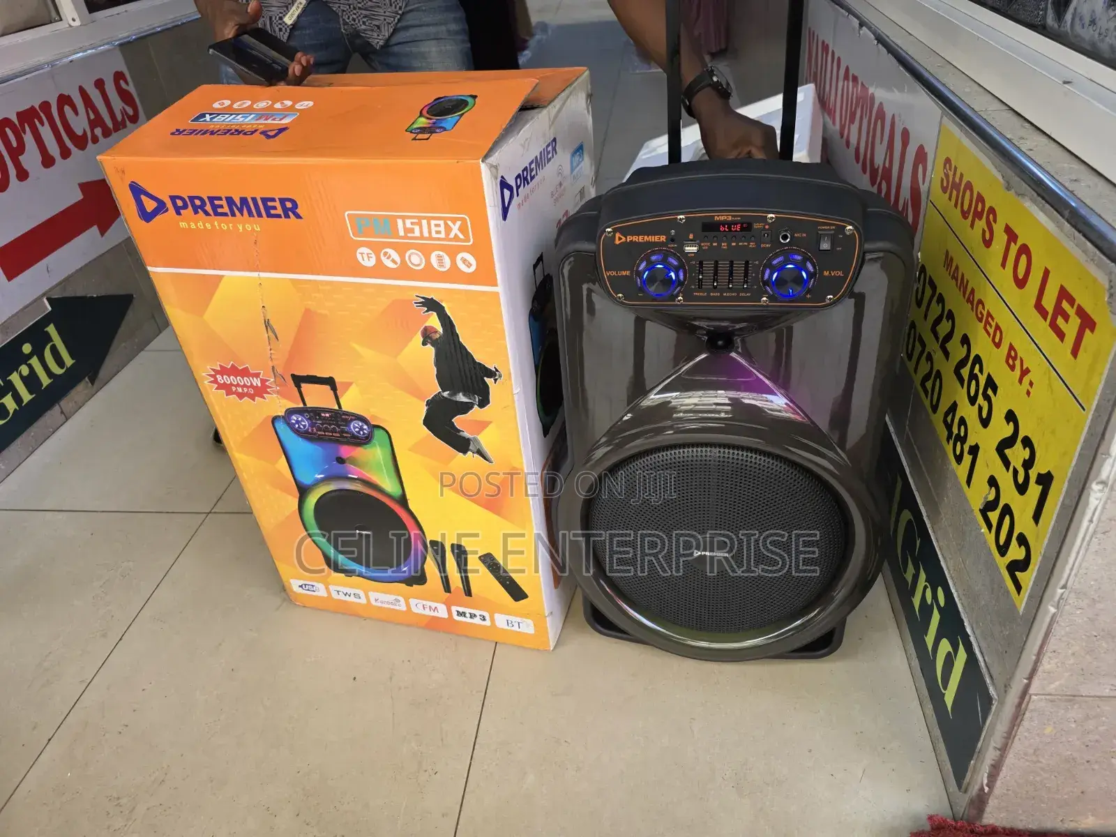 15 Inch Trolley Speaker