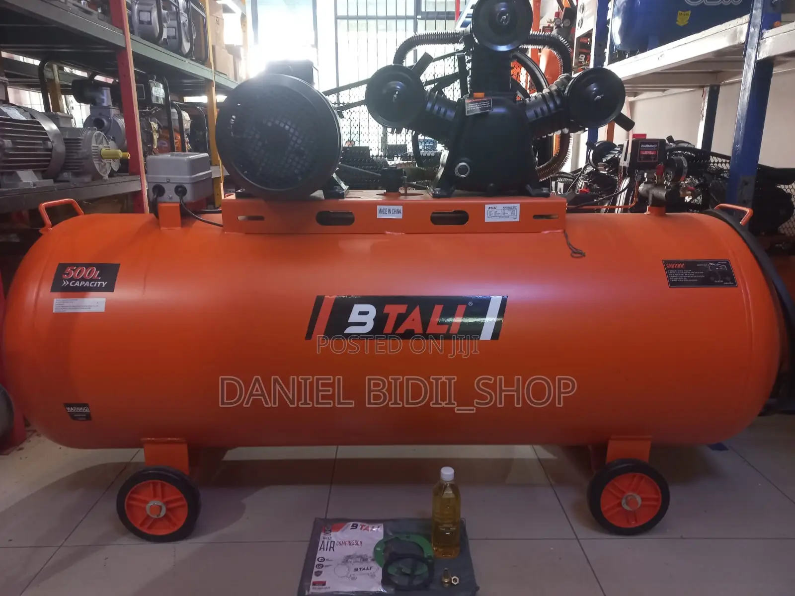 Bt 500 Bdac Belt Driven 3 Pistons 500ltrs 10hp