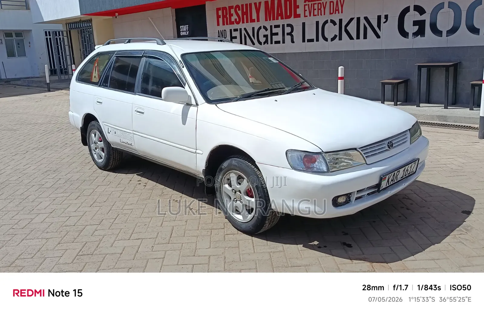 Toyota Corolla II 1999 White