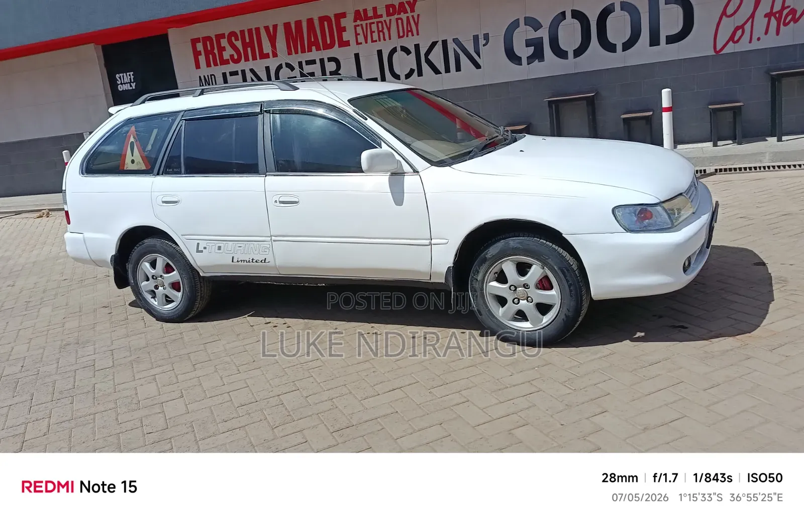 Toyota Corolla II 1999 White