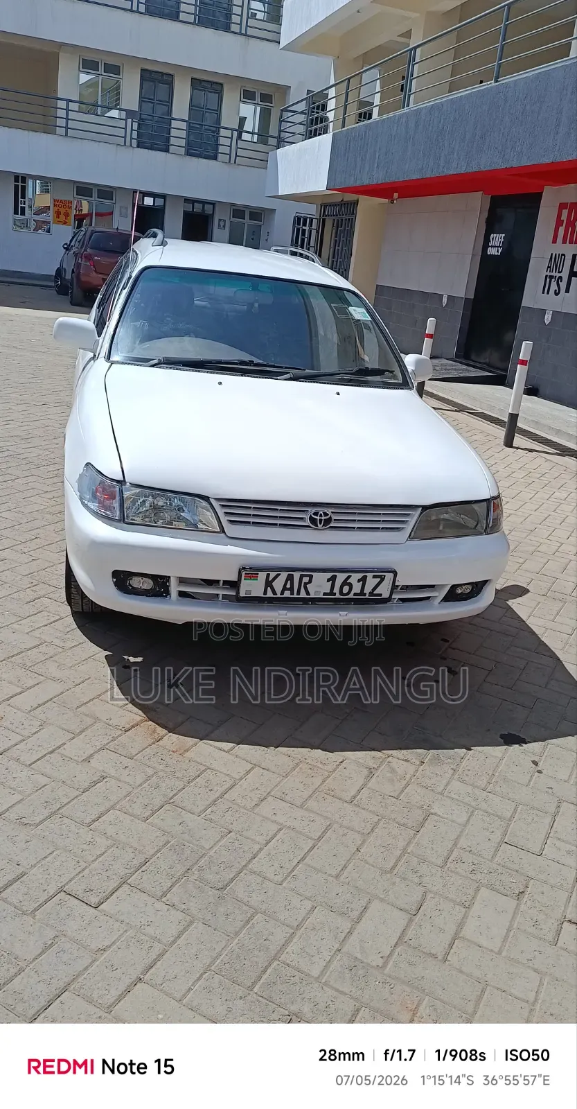 Toyota Corolla II 1999 White
