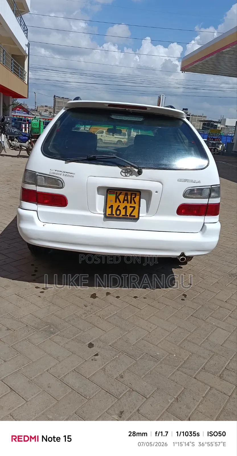 Toyota Corolla II 1999 White