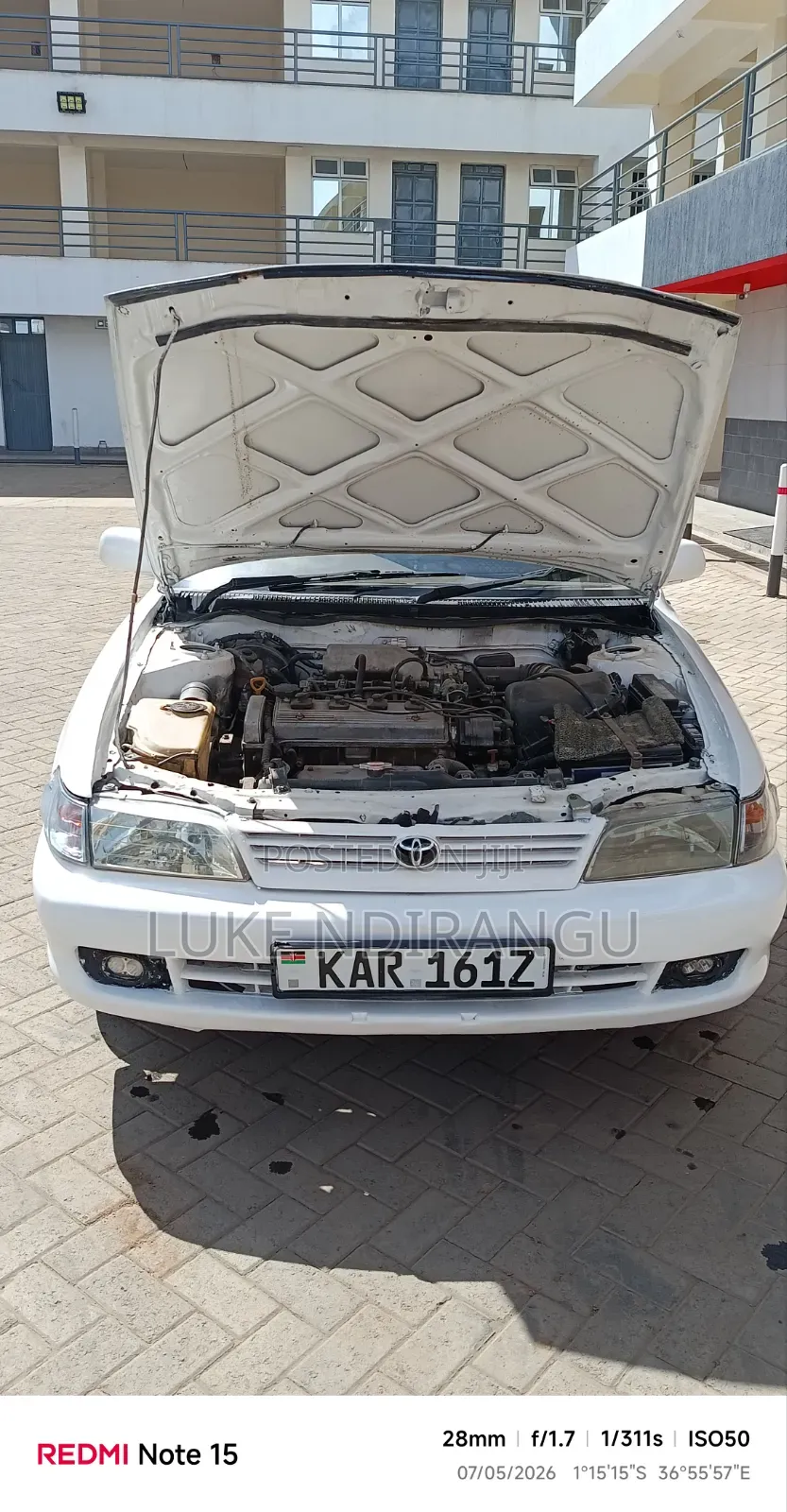 Toyota Corolla II 1999 White
