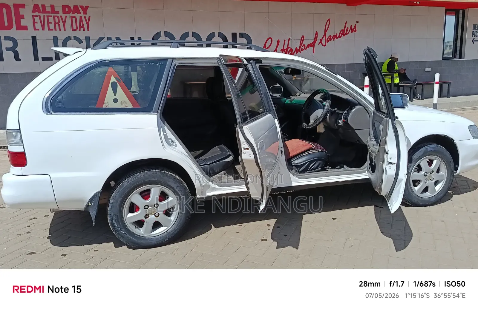 Toyota Corolla II 1999 White