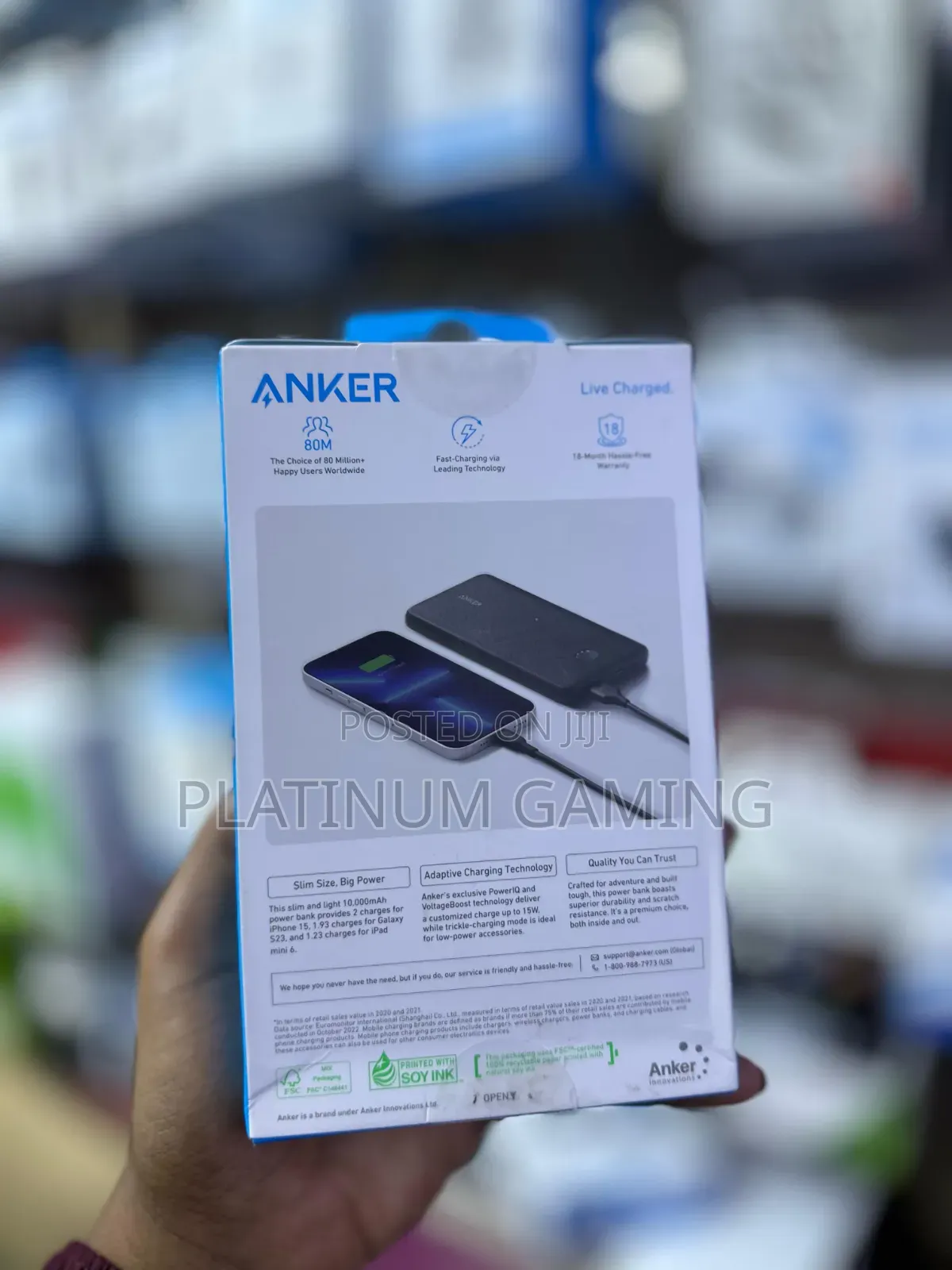 10000 Mah Powerbank Anker