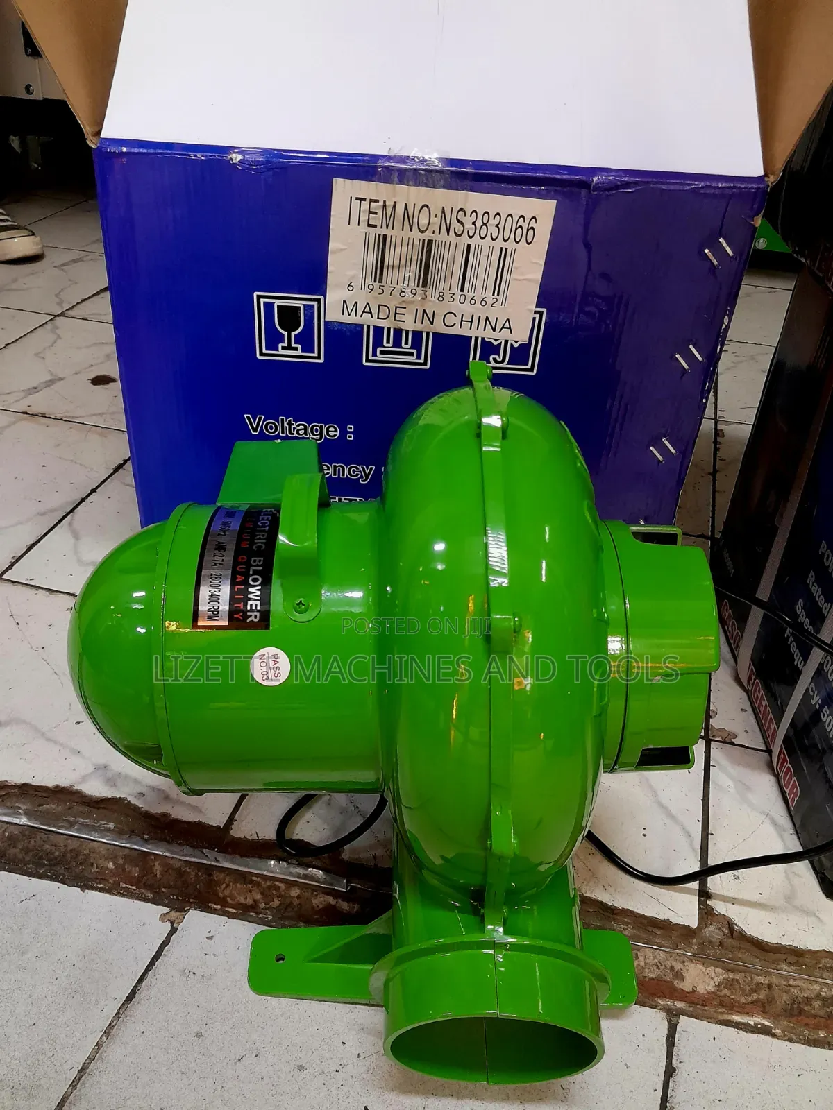 Premier 4" Industrial Electric Blower 550w