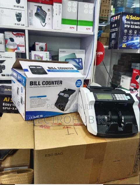 New Bill Counter Money Counting Machine With Fake Note Detection