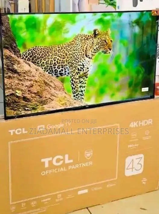 TCL 43” Google Tv – Smart Entertainment, Stunning Clarity