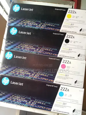 Hp 222a Cyan, Magenta, Yellow Original Laserjet Toner Cartridge