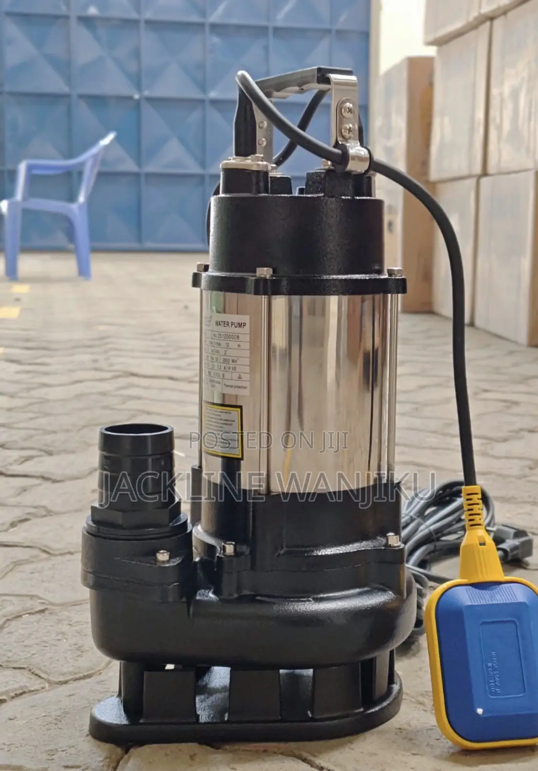 Sewage Submersible Pump *1hp* Pulsar */ 1hp Sewage Pump With Blade