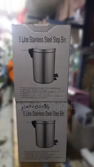 Home/ Office Use Stainless Steel Heavy-Duty Pedal Bin (5l/12l/20l/30l