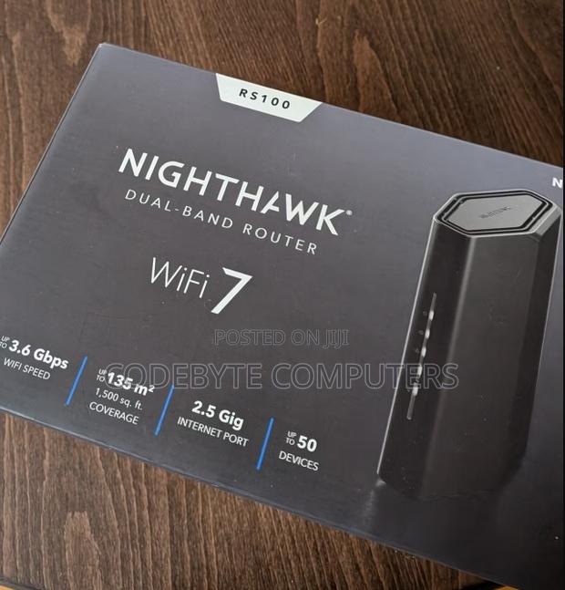 Nighthawk Wifi 7 Router Rs100, 3.6 GBPS