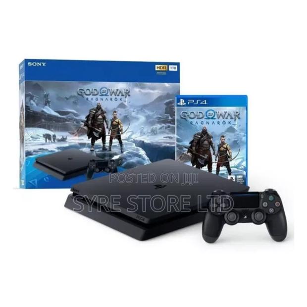 Ps4 Slim With God of War Ragnarok