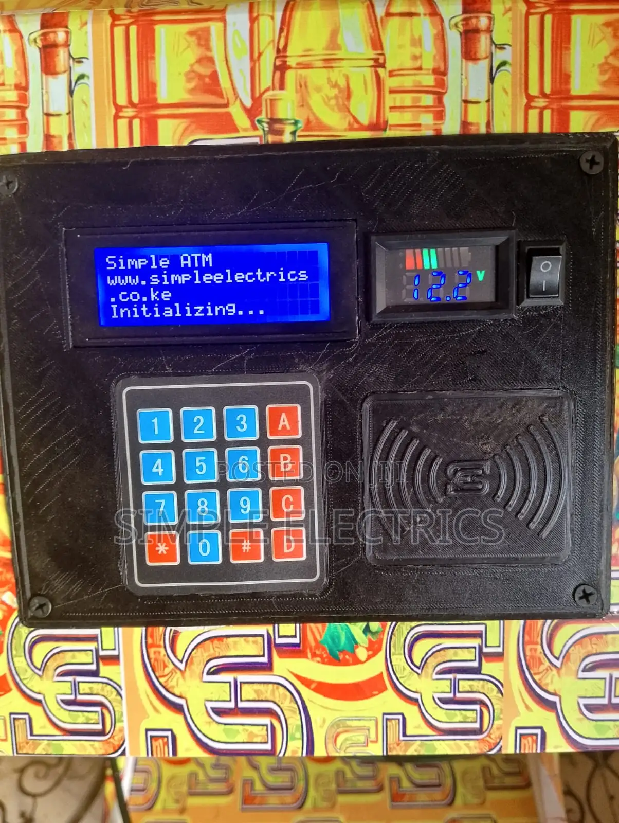 Salad/Milk Atm PLC With Mpesa Integration