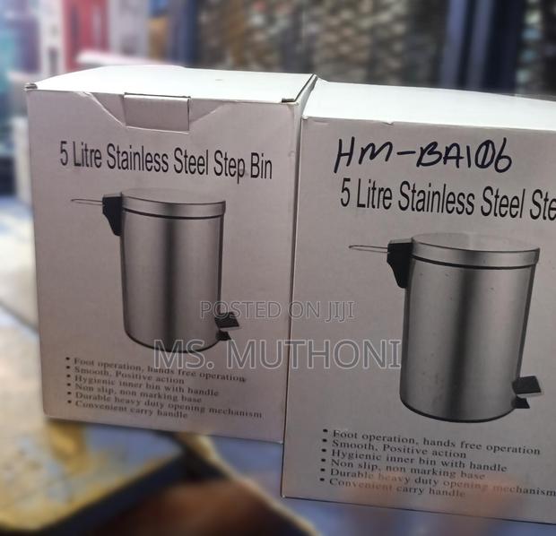 5-Litre/ 12l / 20l /30l Stainless Steel Step Bin