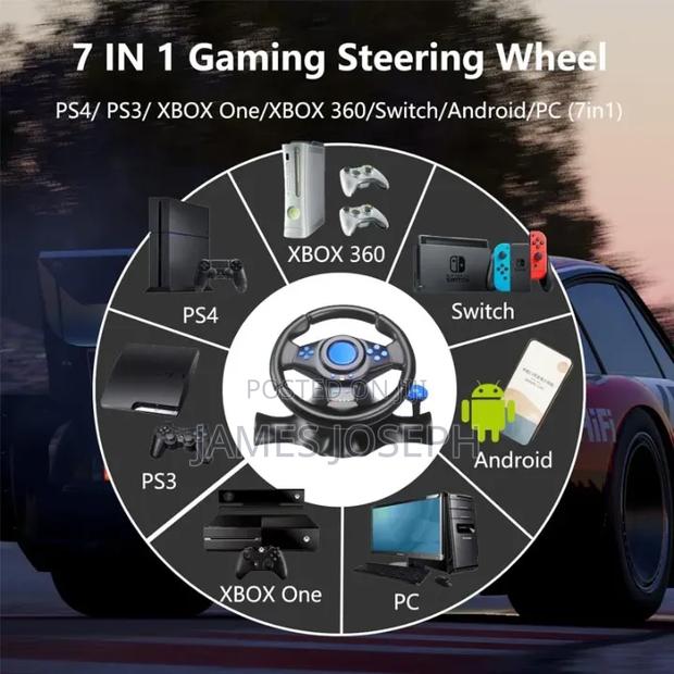 Android Tv Contintendo Switch Box Series Racing Wheel - thumbnail 4