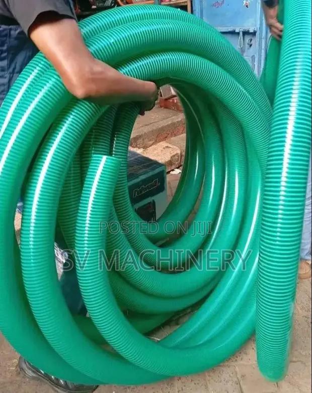 Heavy Duty 4" 12m Suction Pipe (Green)