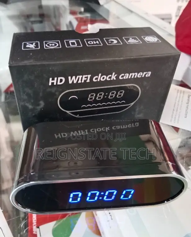 Hd Tableclock Hidden Wifi Smart Camera