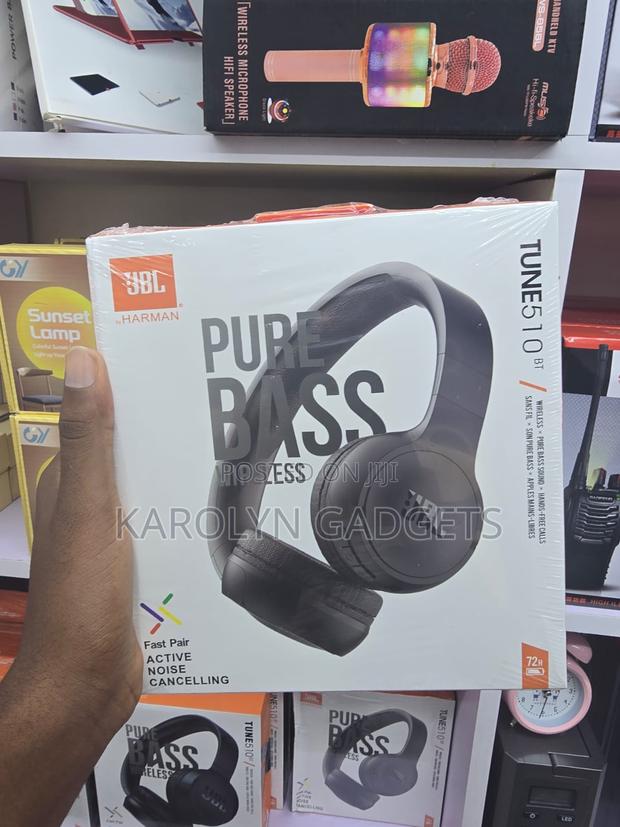 Jbl Tune 510bt Wireless Pure Bass Handsfree Headphones