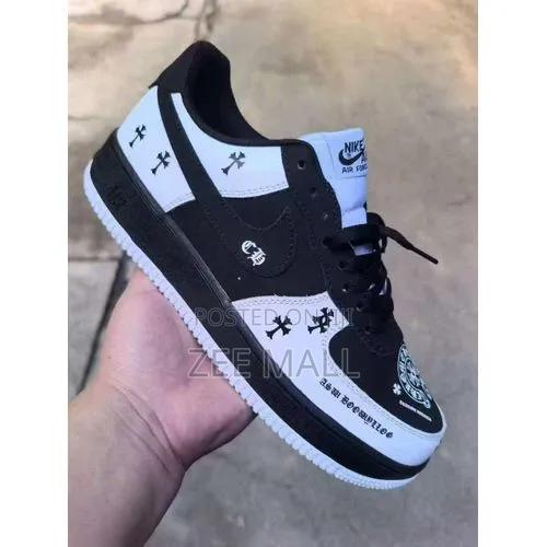 Custom Chrome Hearts Style Air Force 1 Lows - thumbnail 2