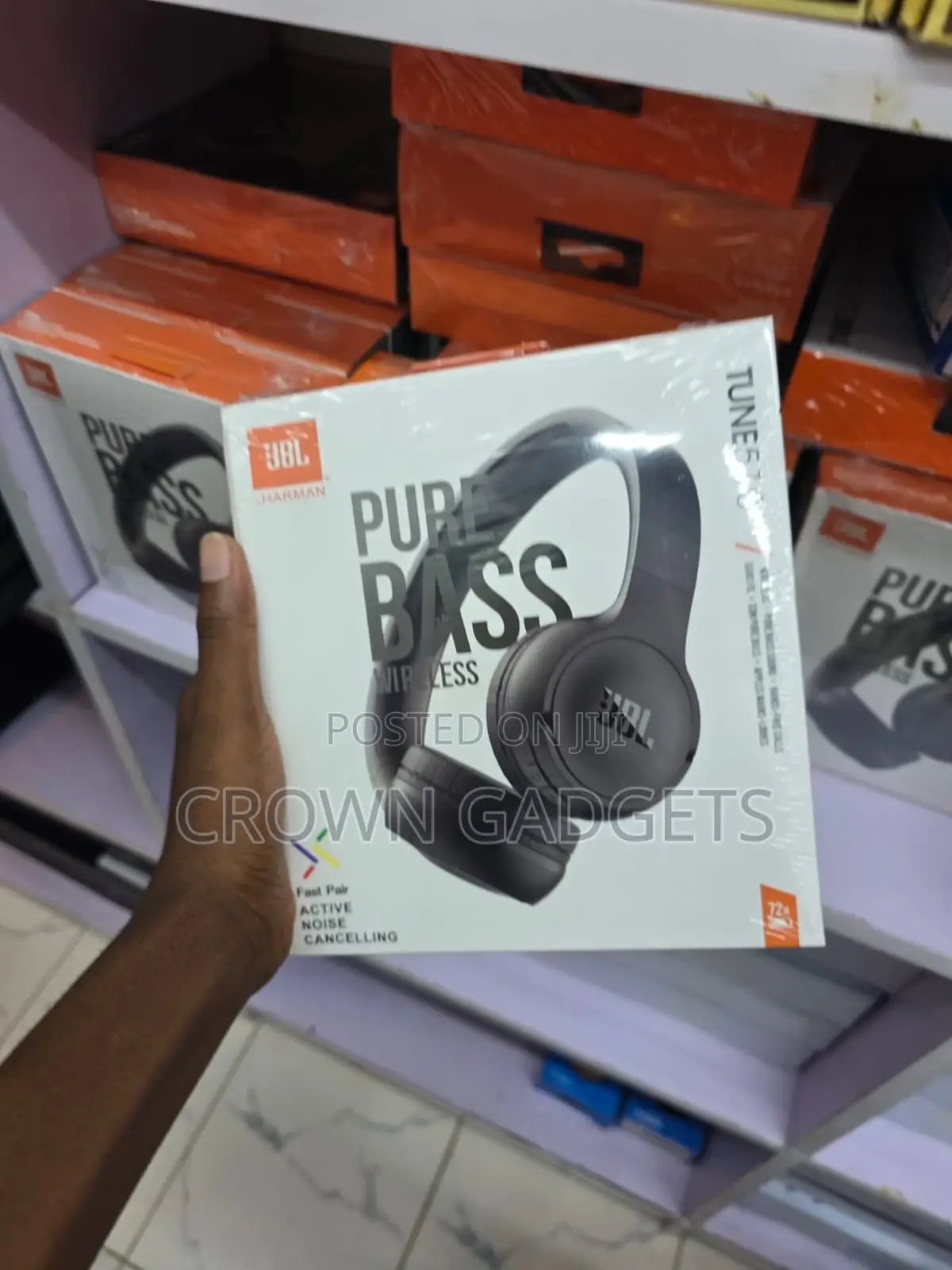 Jbl Tune 510bt Wireless Headphones, Pure Bass Handsfree Headset