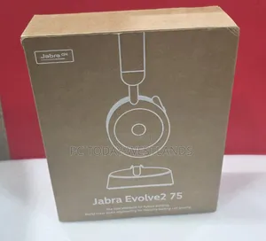 Jabra Evolve2 75 Wireless Headphones - Charging Headset Stand, Usb-A
