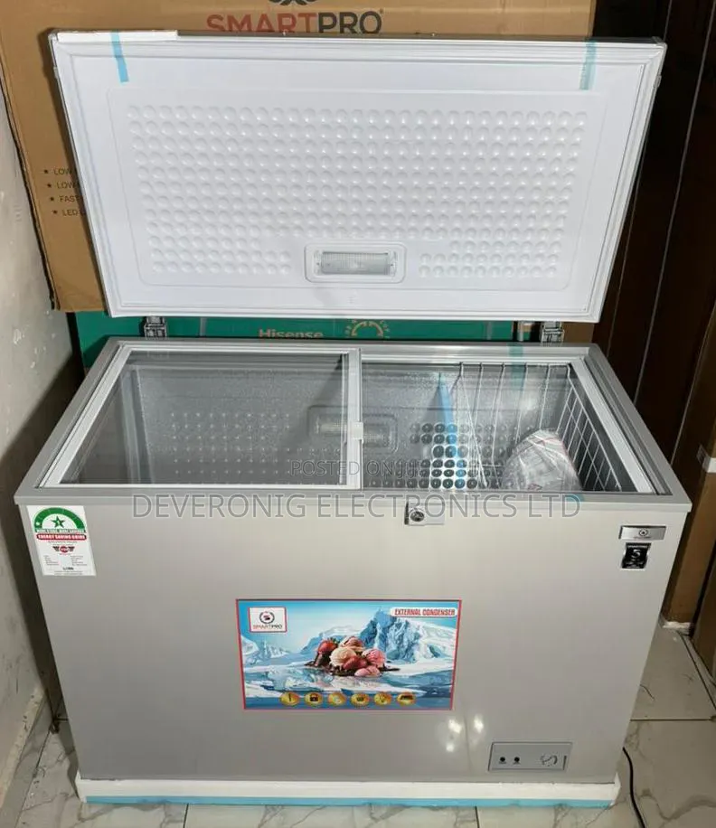 Smartpro Chest Freezer, SCF-400-G, 340l