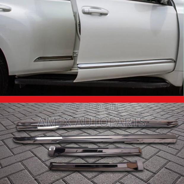 Door Moulding Set Toyota Prado 150 2018 Chrome Type -Amex