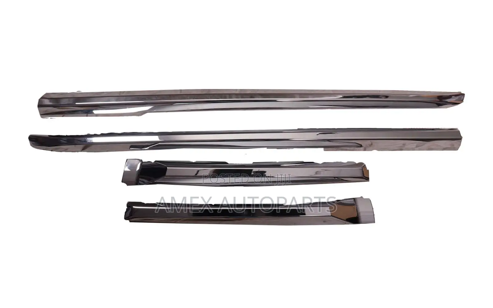Door Moulding Set Toyota Prado 150 2018 Chrome Type -Amex