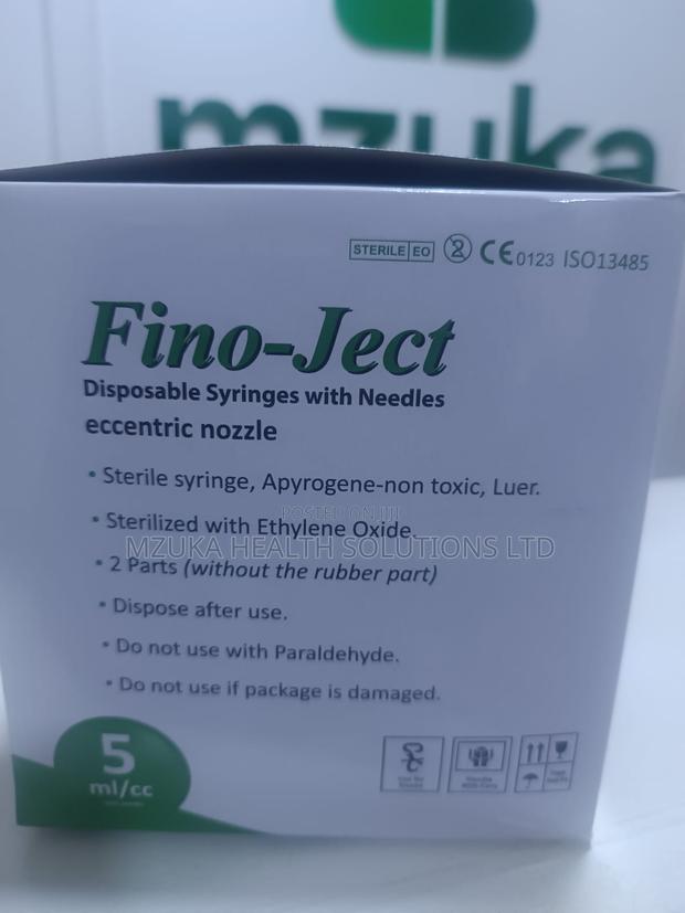Disposable Syringes With Needles 5ml/Cc - thumbnail 2