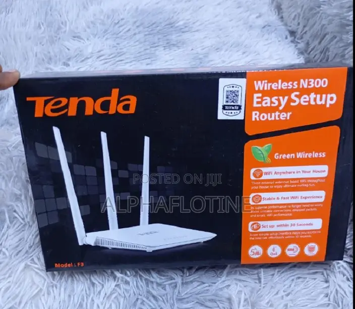 Home and Small Office Tenda F3 Is a 300mbps Wireless N300 Router