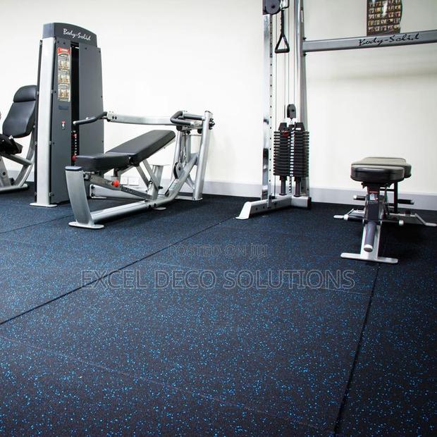 Heavy Duty Gym Mats With Non-Slip Fitness Flooring