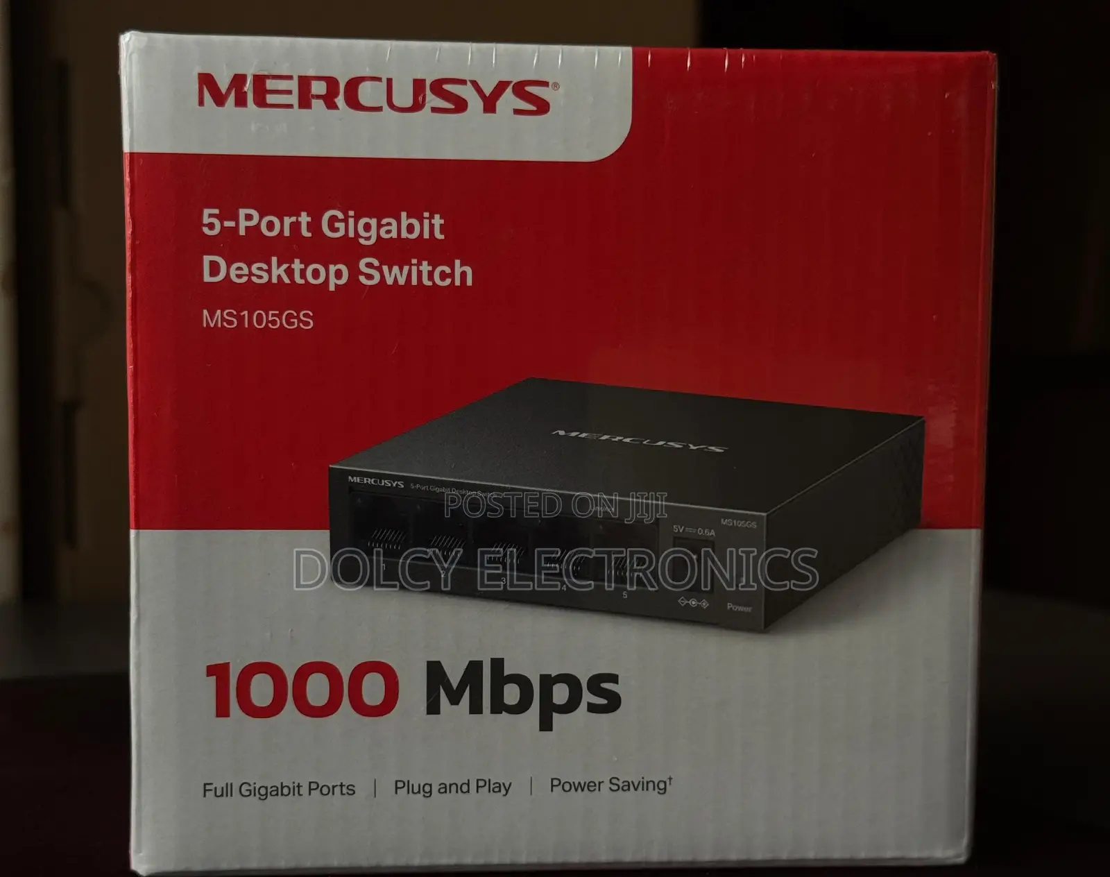 Mercusys Ms105gs 5-Port Gigabit Desktop Switch