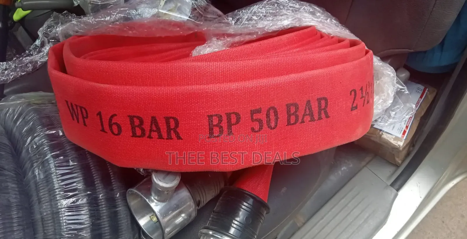 2.5" by 30mtrs Heavyduty Fire Hosepipe