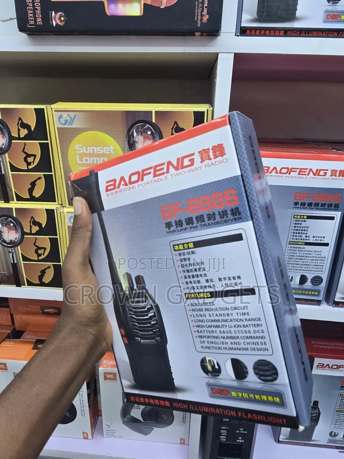 Baofeng Bf-888s Portable Walkie Talkie With Flashlight