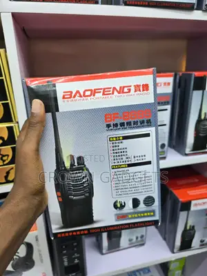 Bf-888s Handheld Uhf Radio Pair Rechargeable Battery