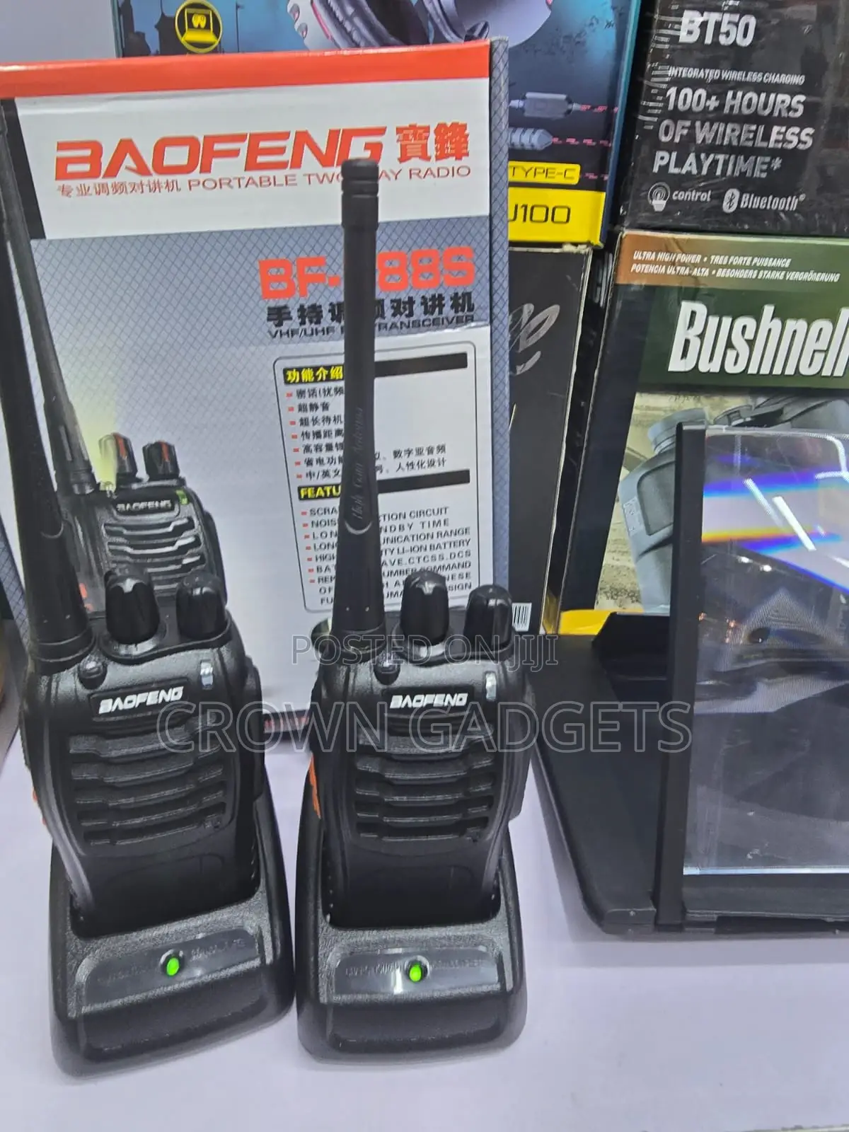 Baofeng Bf-888s Security Camping Two Way Radio Set