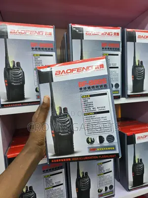 Bf-888s Walkie Talkie Uhf Radio 16 Channel Rechargeable