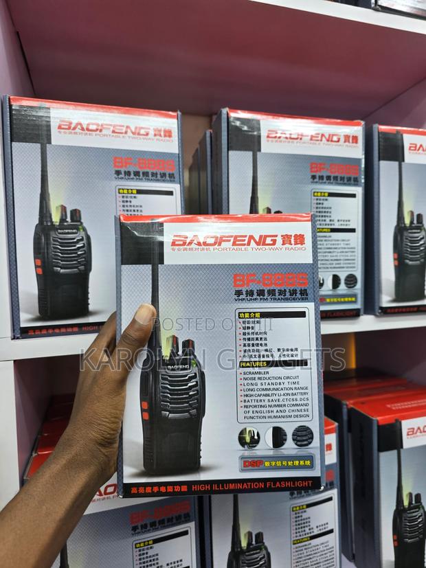 Baofeng Bf-888s Two Way Radio Long Range Communication