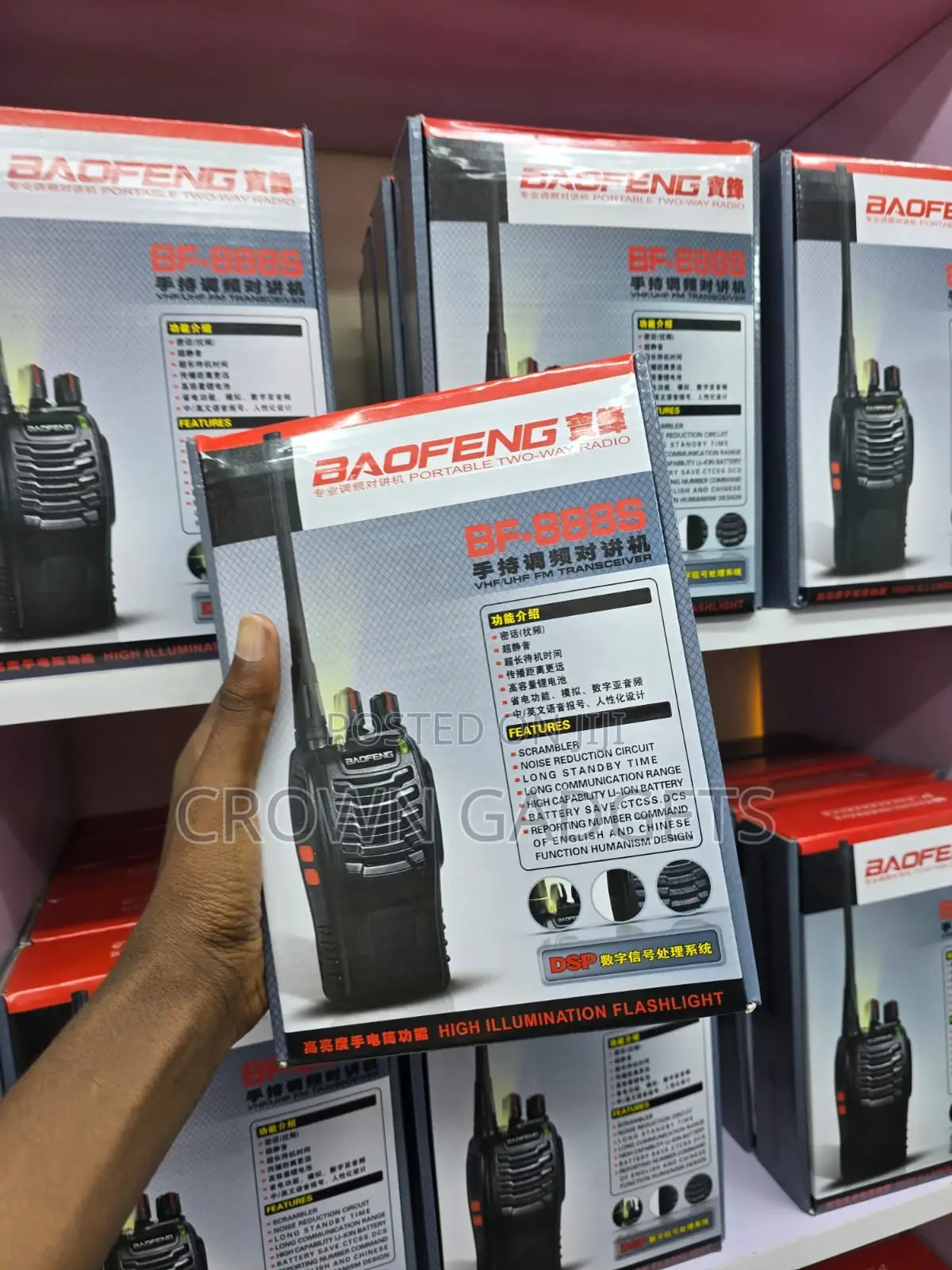 Baofeng Bf-888s Two Way Radio Long Range Communication
