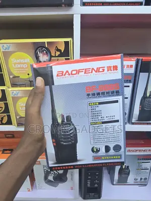 Bf-888s Rechargeable Uhf Walkie Talkie 3-5km Range