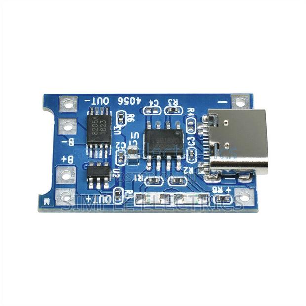 Type-C Usb 5v 1a 18650 Tc4056a Lithium Battery Charger Module - main view