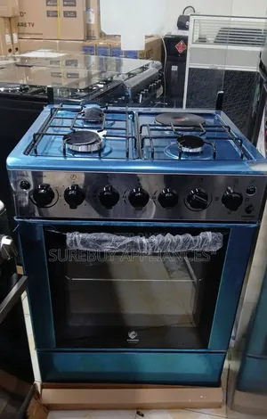 Euroken 3g + 1e Electric Oven Cooker Standing Cooker